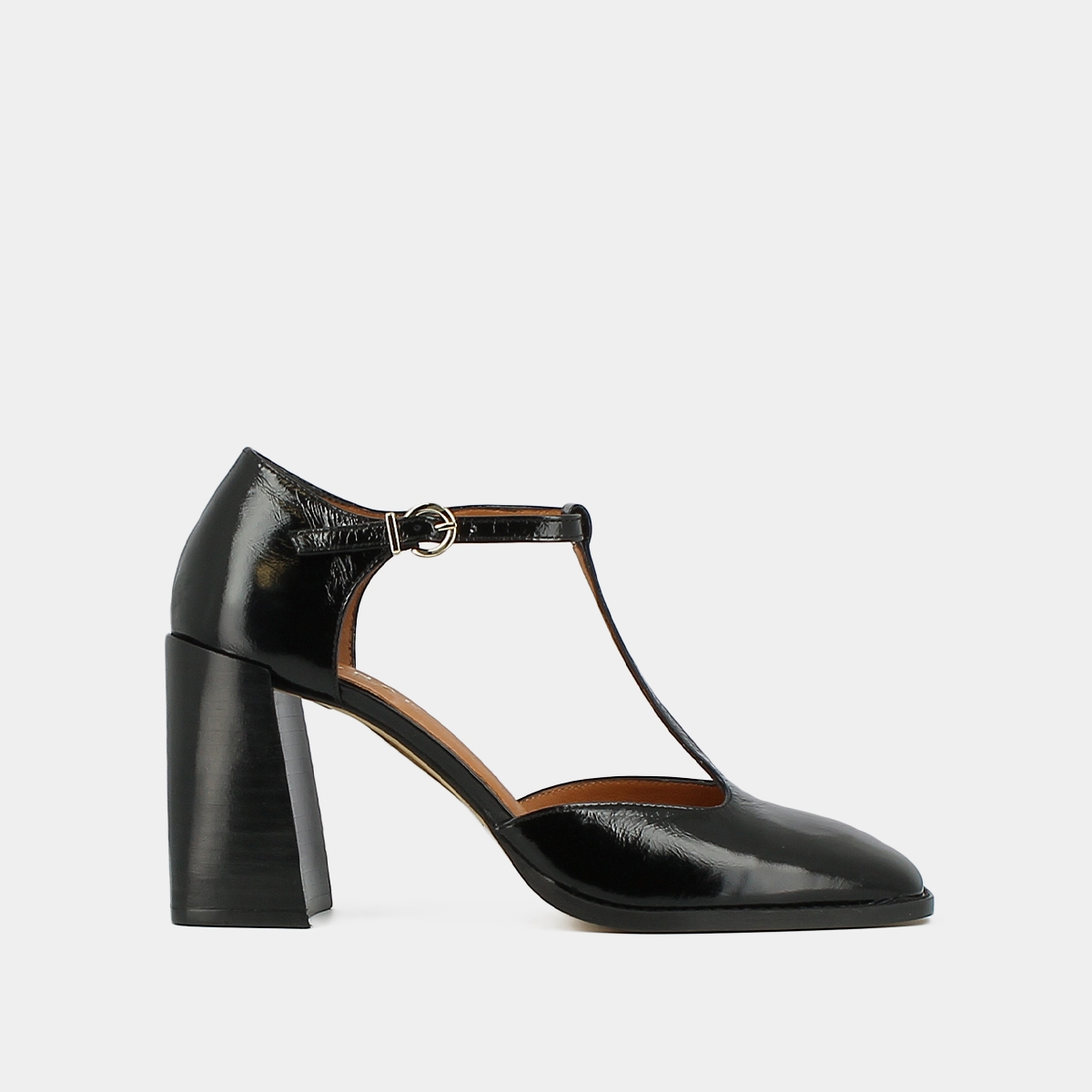 Salomés à talons hauts et bouts carrés a... – Image 2