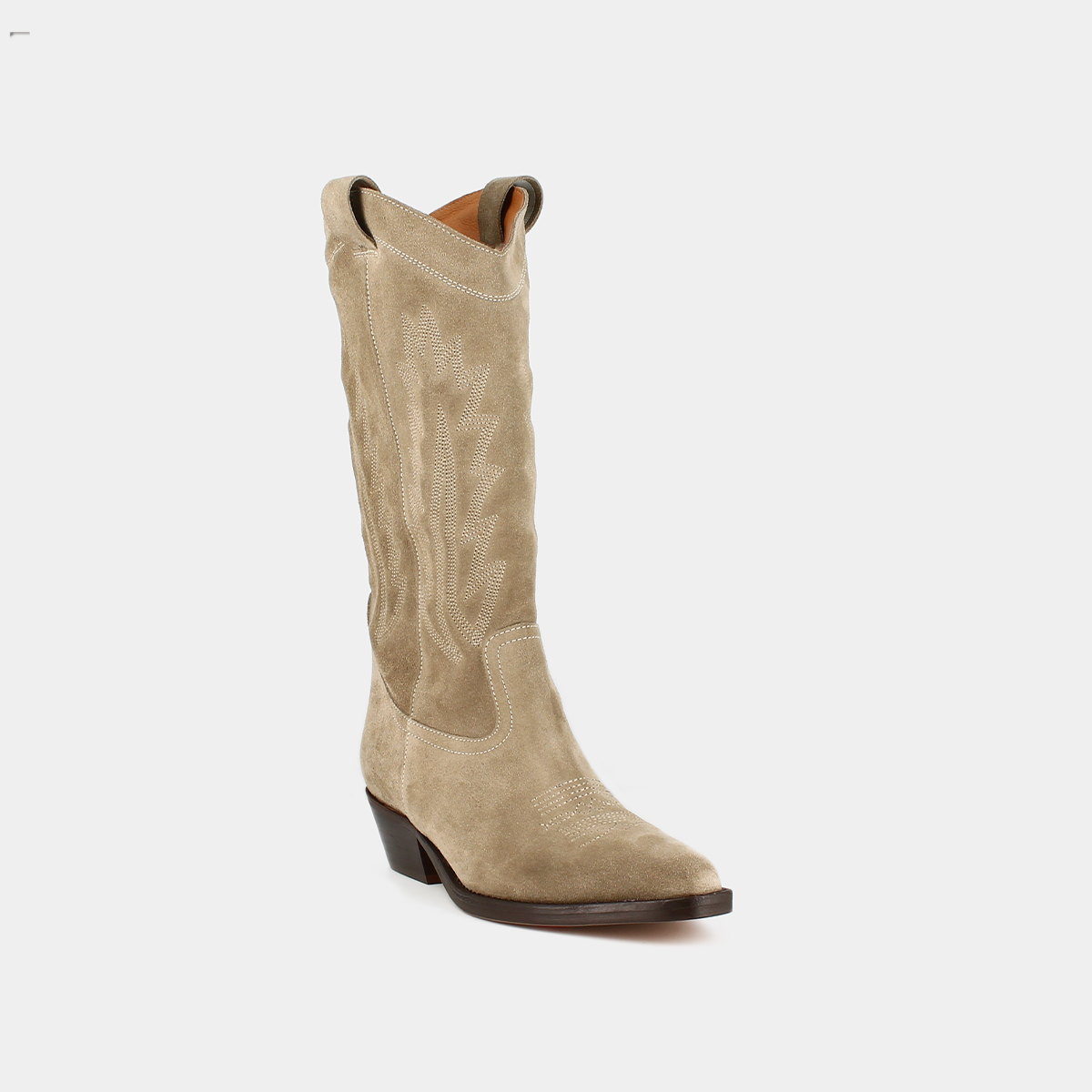 Bottes à bouts pointus et surpiqures app... – Image 4