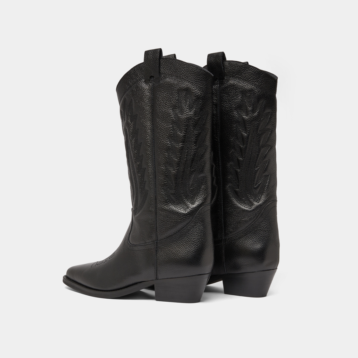 Bottes à bouts pointus et surpiqures app... – Image 6