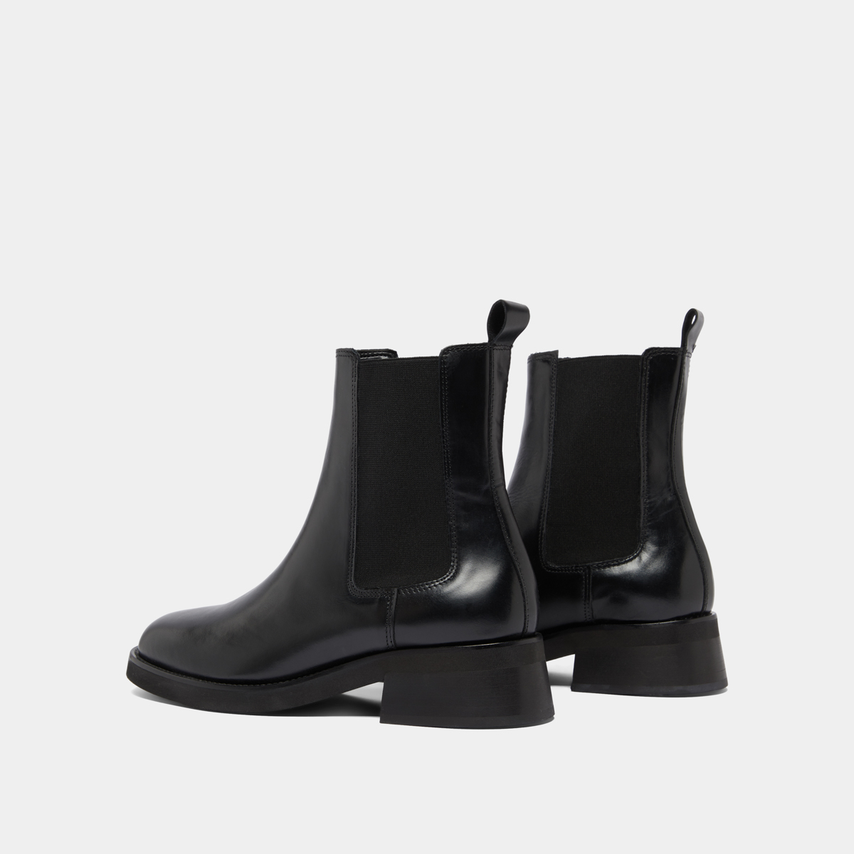 Boots à bouts arrondis et élastiques – Image 6
