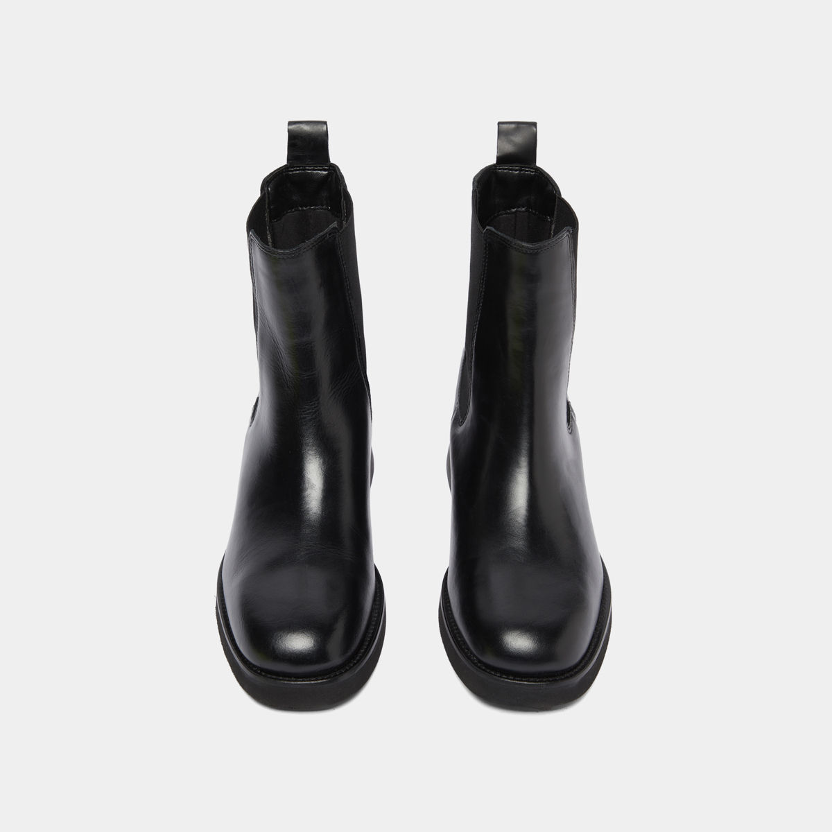 Boots à bouts arrondis et élastiques – Image 7