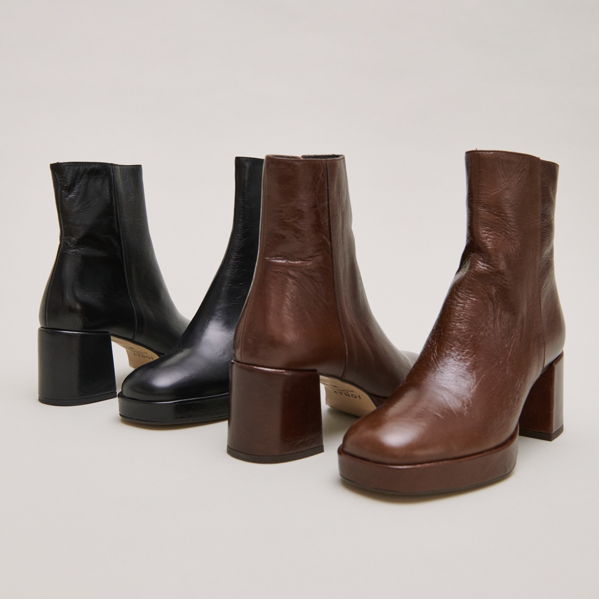 Bottines à bouts carrés – Image 7