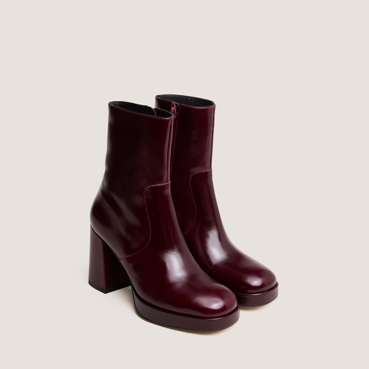 Boots à talons et bouts carrés – Image 2