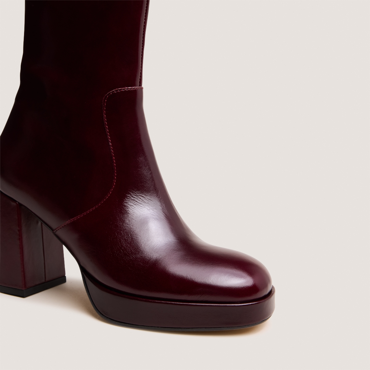 Boots à talons et bouts carrés – Image 3