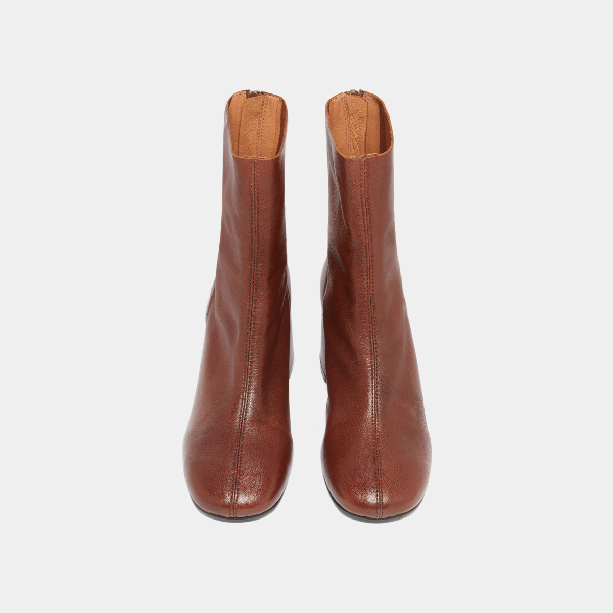 Bottines à fermetures éclairs arrières..... – Image 8