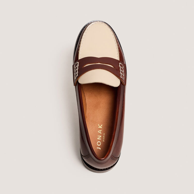 Mocassins à plateau pincé