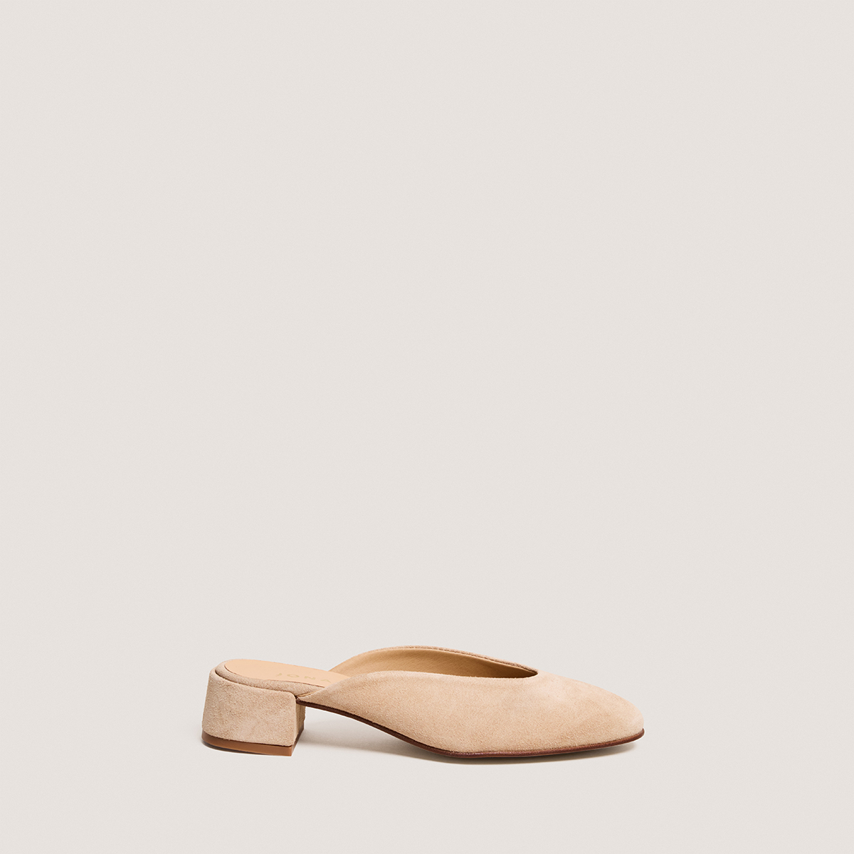 Mules à bouts ronds et petits talons – Image 2