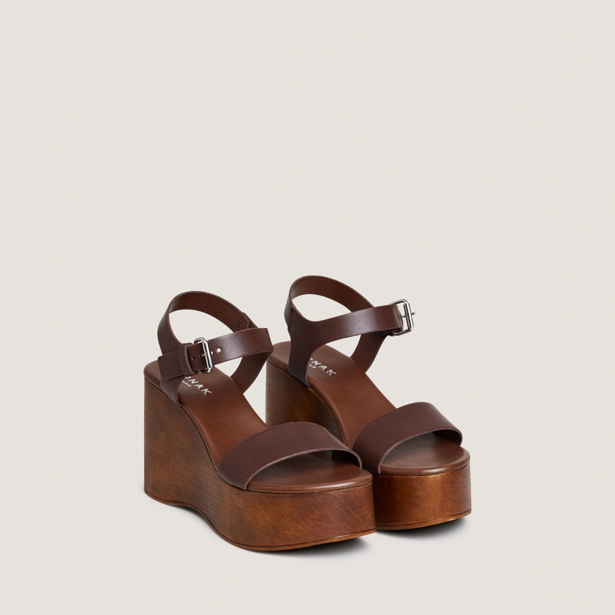 Sandales compensées à brides ajustables – Image 4