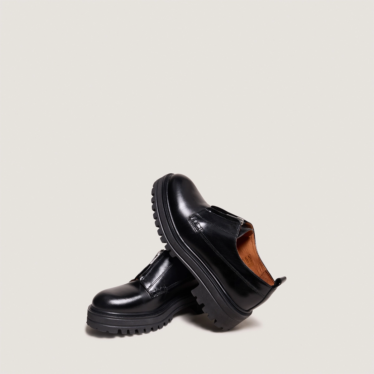 Derbies à fermetures éclairs et semelles... – Image 4
