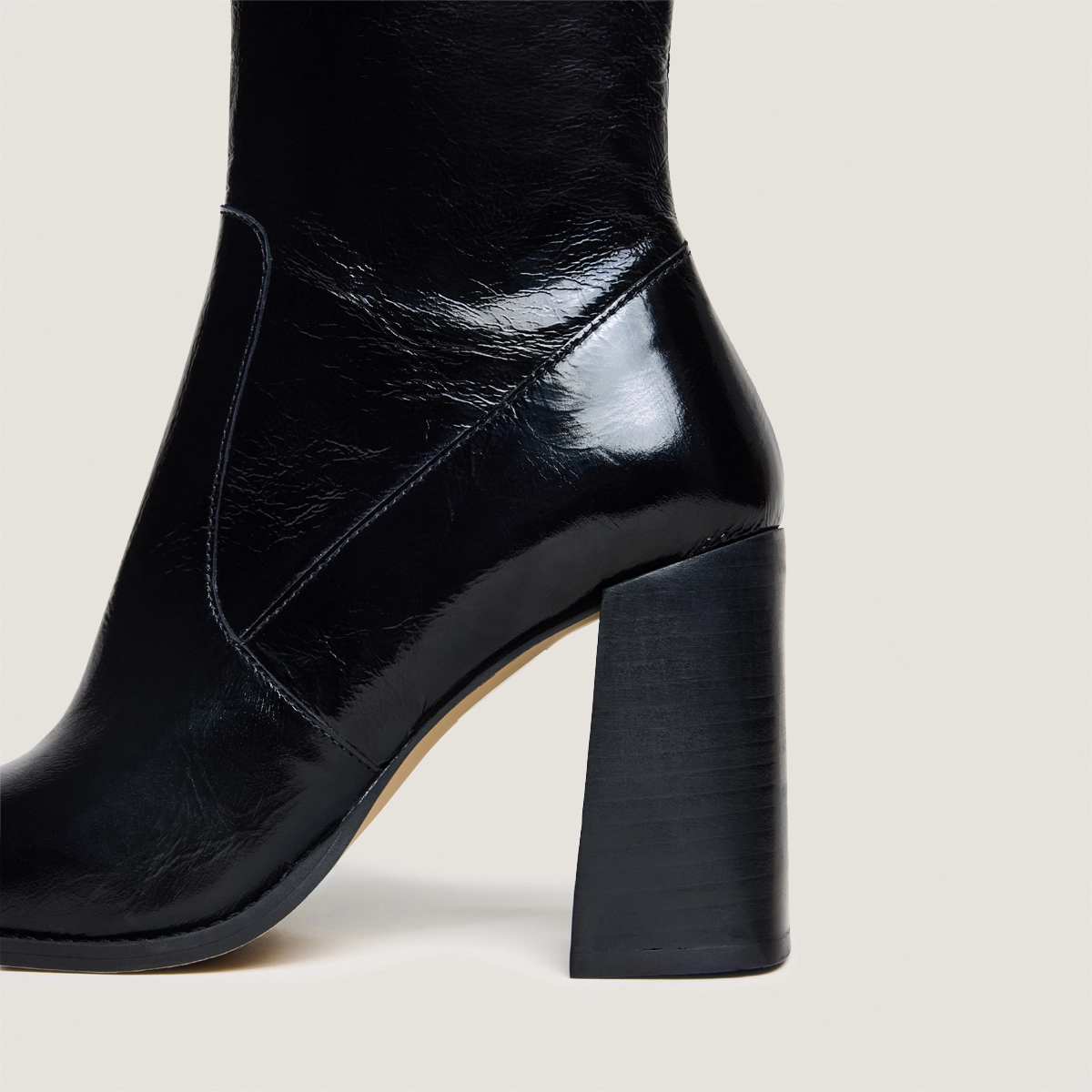 Bottines à talons et bouts carrés – Image 3