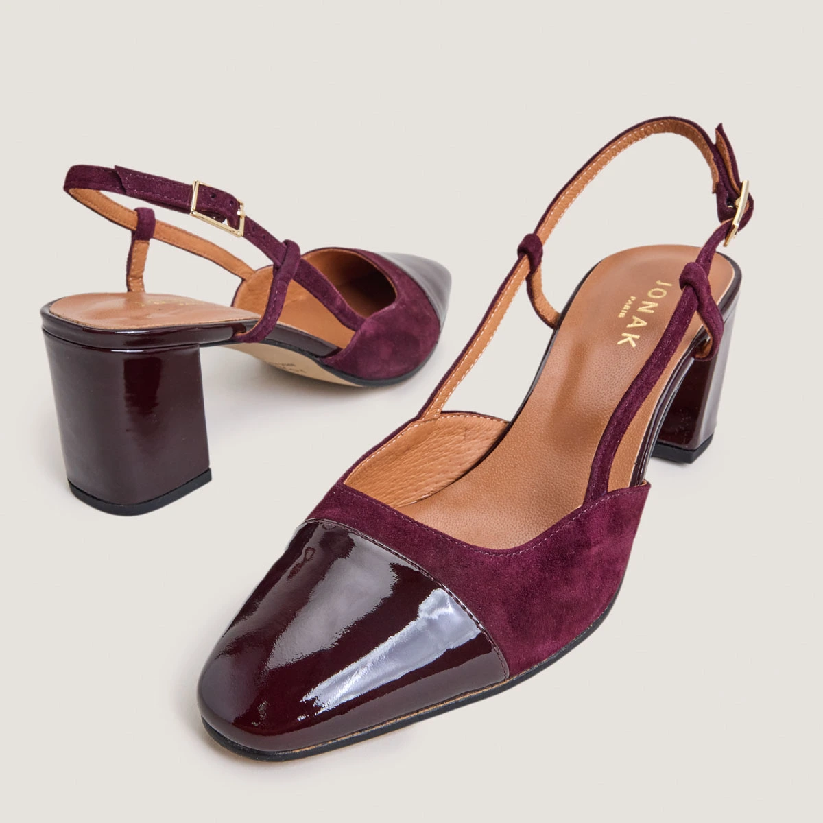 Slingbacks à talons