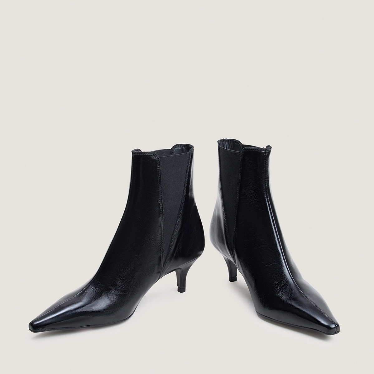 Bottines à talons fins et bouts pointus – Image 5